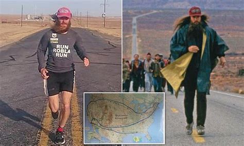 British Man Spends Two Years Running Forrest Gumps Route Across Us