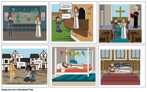 romeo and juliet story board storyboard by liss 15