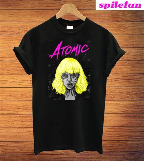 Atomic Blonde T Shirt Print Clothes Shirts Atomic Blonde