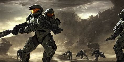 Halo Reach Concept Art For Forge Rhalo