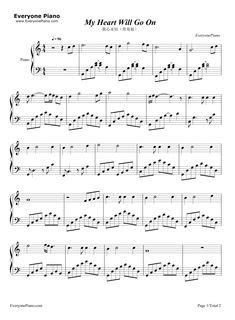 Come in if you want to play this romantic song on the recorder.【titanic recorder sheet music】. tubescore: My Heart Will Go on Piano sheet music. Titanic ...