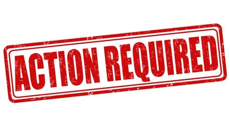 94 Action Required Vector Images Depositphotos