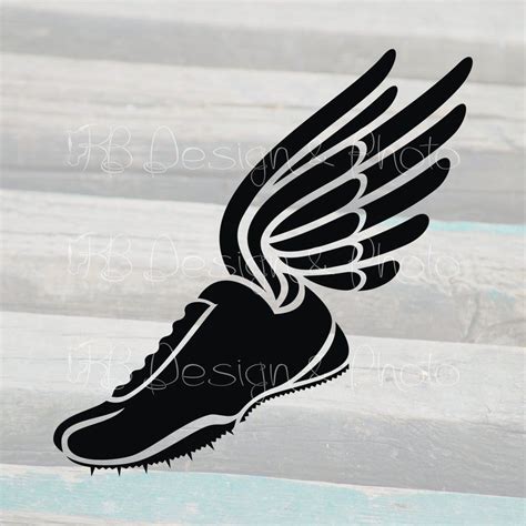 Track Shoe Vectorraster Svg Png  Etsy Shoes Vector Track