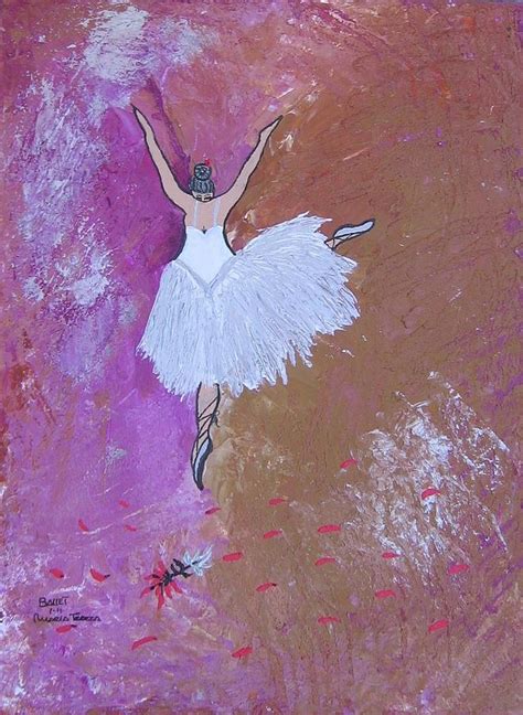 Ballet Painting By Maria Tereza Braz Fine Art America