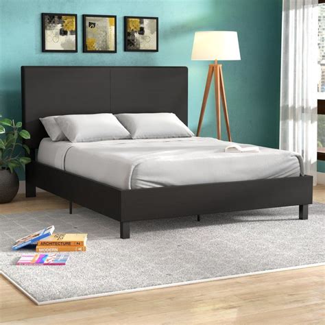 Turn On The Brights Cowell Upholstered Panel Bed And Reviews Wayfairca Bed Linens Luxury