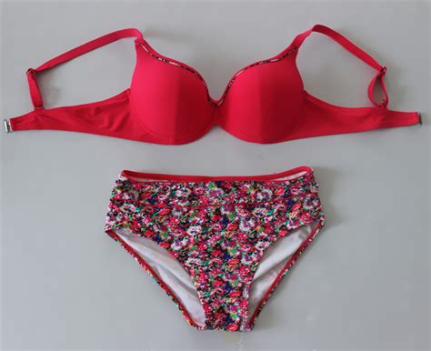 Printing Red Color Sexy Swimwear Swimsuit On Luulla