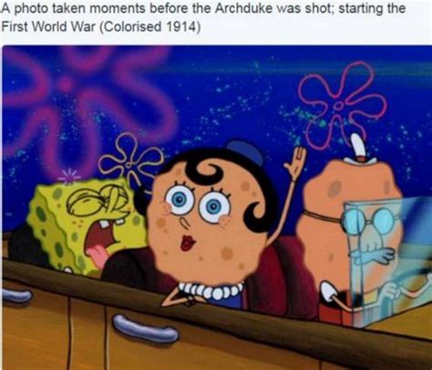 SpongeBob Moments Hilariously Captioned With Historical Context Neatorama