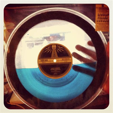 Liquid Filled Jack White Record Woahdude