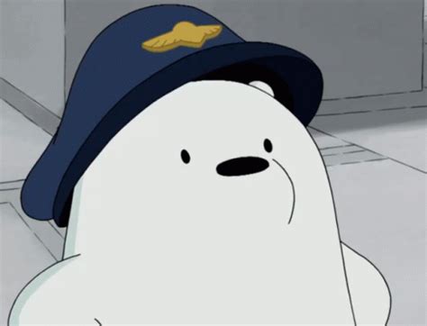 Hmm Si GIF We Bare Bears Ice Bear Escandalosos Discover Share GIFs