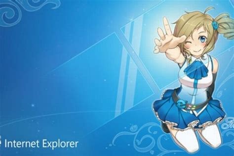 Internet Explorer 11 Microsoft Creates New Anime Character To Go With