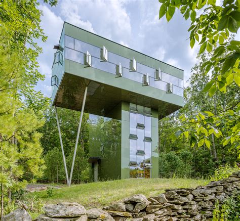 A Tower House That Leads To The Treetops