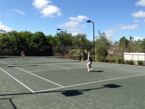 Friendly Game Of Tennis Rookery Tennis Tennis Court