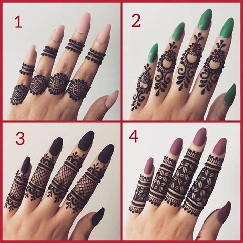 30 Stylish And Elegant Finger Mehndi Designs Finger Henna Designs