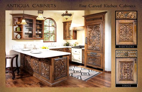 Small Carved Kitchen Custom Made For Clients Builder And Cabinet