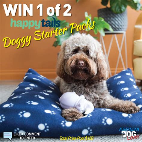 Win 1 Of 2 Happy Tails Dog Starter Packs Australian Dog Lover