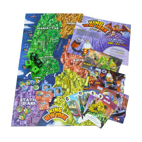 Tompkins county, new york, united states. King of New York | Board Games | Party & Family | Zatu ...
