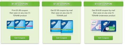 Tena Printable Coupons New Coupons And Deals Printable Coupons And