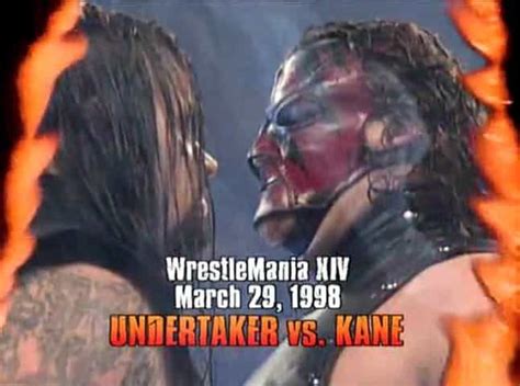 30 Days 30 Fights 30 Years Of WrestleMania The Undertaker Vs Kane