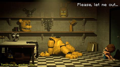 Sfm Fnaf 4 Parts And Services Minigame Recreation By Idrawstuff7383 On