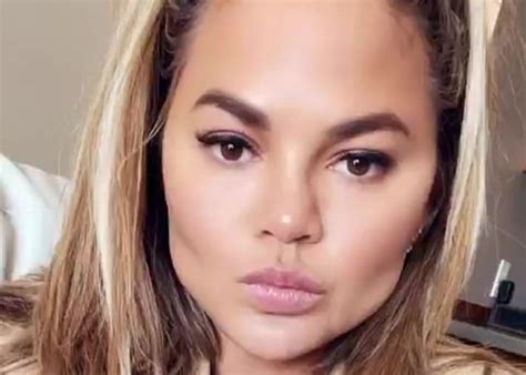 No Shame In My Game Cheeky Chrissy Teigen S Face Off With Fat Watch