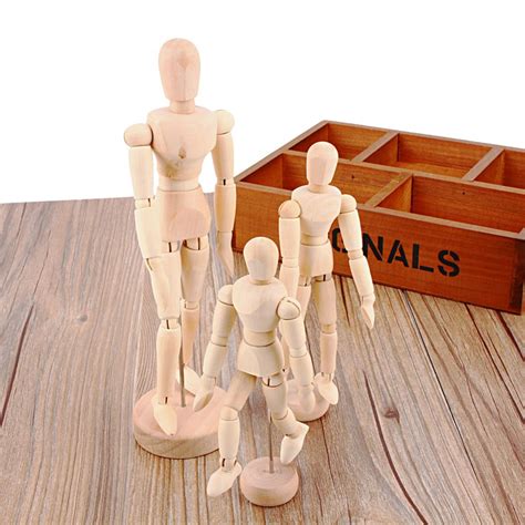 Wooden Manikin Movable Limbs Human Mannequin Model For Artist Sketching