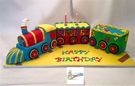 Train Cake Decorated Cake By Mojo3799 Cakesdecor