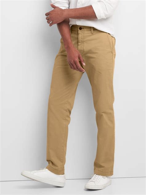 Vintage Khakis In Straight Fit With Gapflex Gap Uk Dads Clothes