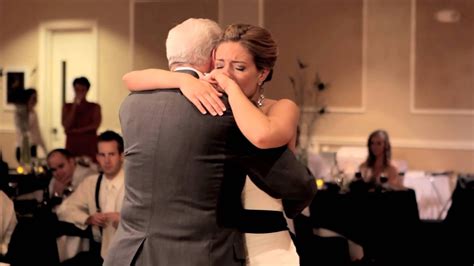 daughter lovingly remembers her father during tear inducing wedding dance