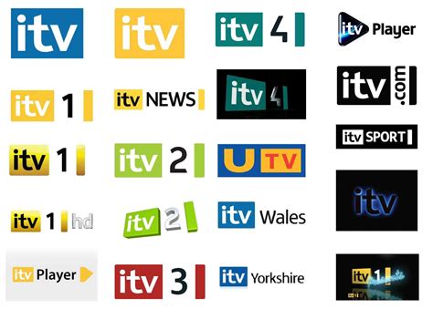 New logos were unveiled overnight across itv online outlets , including itv player , while all five itv channels in the uk got their new look from 6.00am. Final year of Vis Com: ITV
