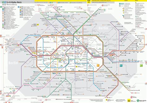 Berlin U Bahn Metro Map Lines Hours And Tickets Mapa