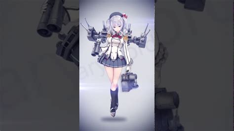 Kantai Collection Training Cruiser Kashima Animated Youtube