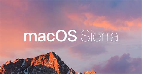Apple Releases Macos 1012 Sierra