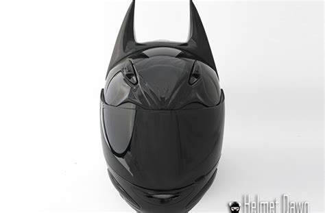 Fighting Evil One Mile At A Time Batman Themed Bike Helmet Alltop Viral
