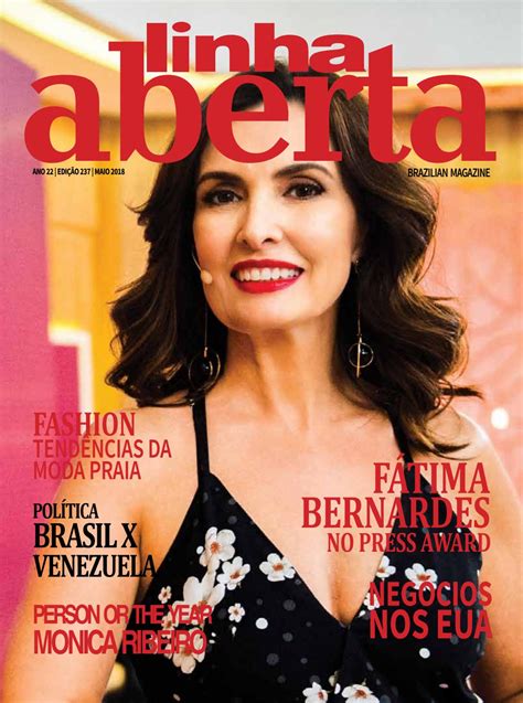 Linha Aberta Brazilian Magazine May 2018 By Linha Aberta Magazine Issuu