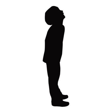Child Looking Up Illustrations Royalty Free Vector Graphics And Clip Art