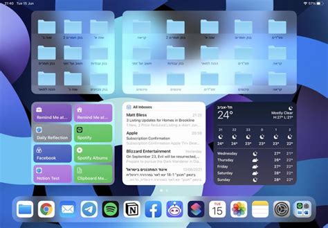 Ipados 15 Widgets And Home Screen Layout Customization Ipadintouch