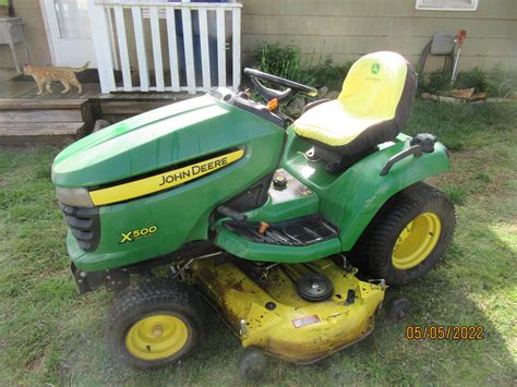 2008 John Deere X500 Lawn And Garden Tractors Enid Ok