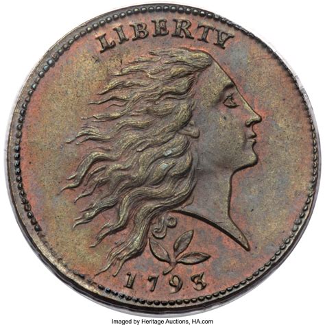 1793 1c Wreath Cent Vine And Bars S 6 B 7 R3 Ms66 Red And Lot
