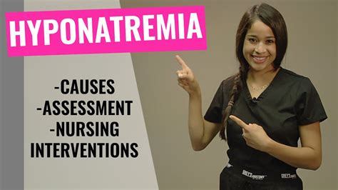 Hyponatremia Causes Assessment And Nursing Interventions Christina