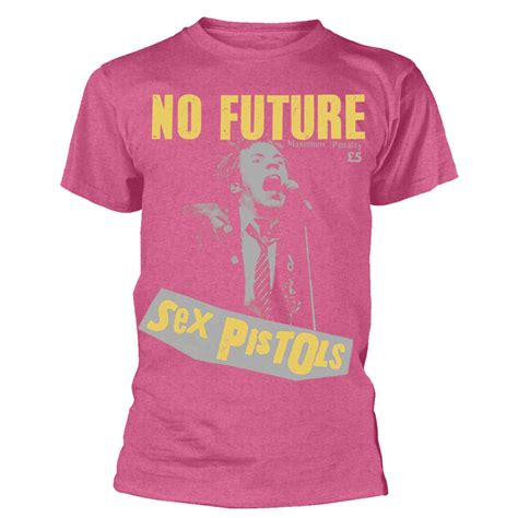 Sex Pistols No Future Pink T Shirt ¦ Eyesore Merch