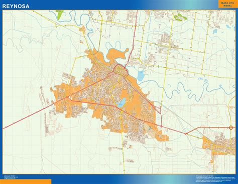 Mapa Monclova A Vector Eps Maps Designed By Our Cartographers Named