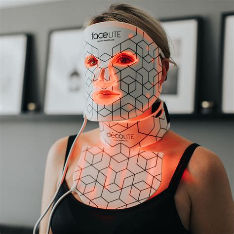Décolite Led Décolletage And Neck Mask Anti Aging Red Light Therapy