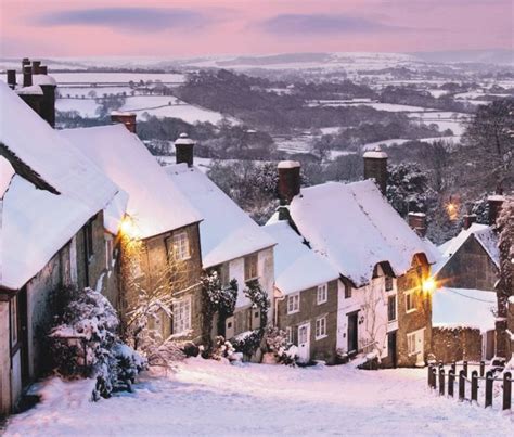 christmas village gold hill winter scenery gold hill shaftesbury