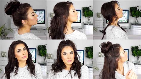 Add feathered ends only in the front for a cute detail. CUTE AND EASY HAIRSTYLES for MEDIUM THIN HAIR - YouTube