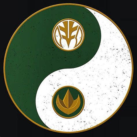 Green White Ranger Yinyang All Power Rangers Power Rangers Tattoo