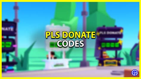 Pls Donate Codes March 2024 Redeem Now