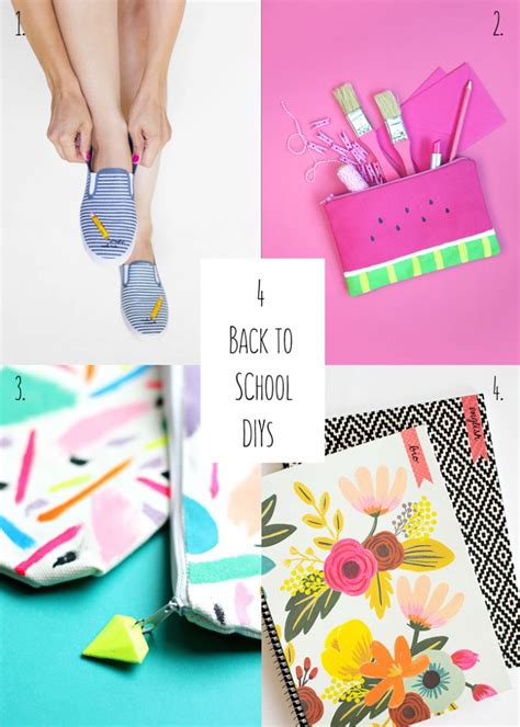 4 Back To School Diys To Try