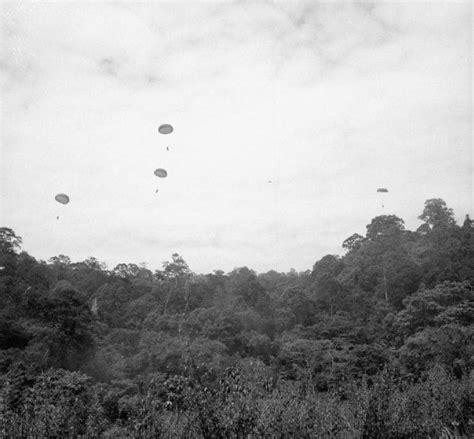 Sas Malaya Parachute Drop Into Jungle Malayan Emergency Veteran