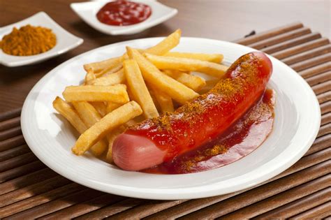 German Sausage With Curry Ketchup Currywurst Recipe