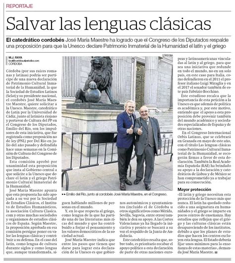 Studia Philologica Gaditana Salvar Las Lenguas Clásicas